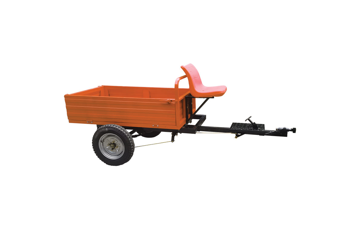 Villager TT 500 - Transportanhänger mit 500 kg Tragkraft & Fuß-/Handbremse - VI-082505
