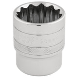 Draper Tools 1/2"  - Stecknuss, Steckschlüssel 28mm, 12-seitig D33518