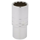 Draper Tools 1/2"  - Stecknuss, Steckschlüssel lang, 26mm, 12-seitig D33838