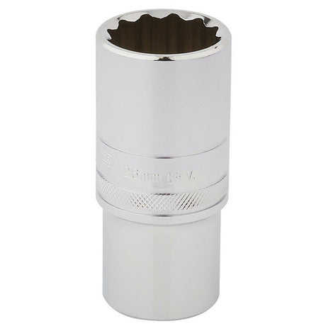 Draper Tools 1/2"  - Stecknuss, Steckschlüssel lang, 26mm, 12-seitig D33838