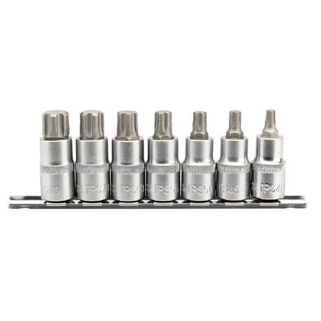 Draper Tools 1/2" Stecknuss Leiste torx plus, 7 Stück D16341
