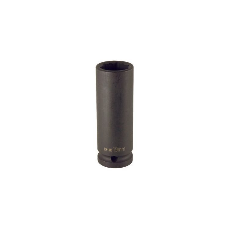 Steiner Airtools 1/2" Power Stecknuss, Steckschlüssel, 13mm lang, 12-seitig SK12LC13