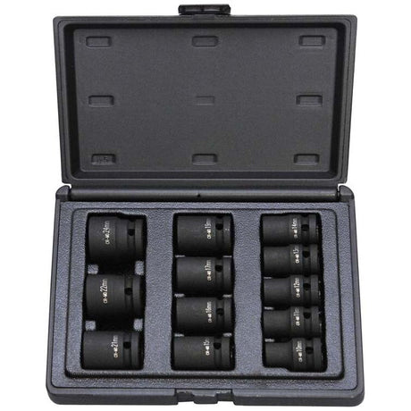 Steiner Airtools 1/2" Kraftschlüsselsatz, 12-teilig SK6921CM