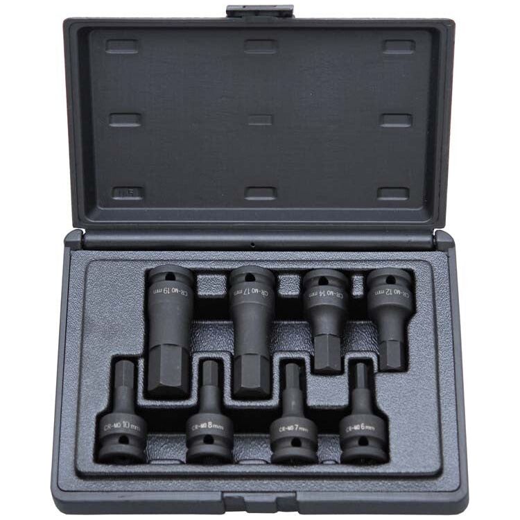 Steiner Airtools 1/2" Steckschlüsselsatz, 8-teilig SK6932CM