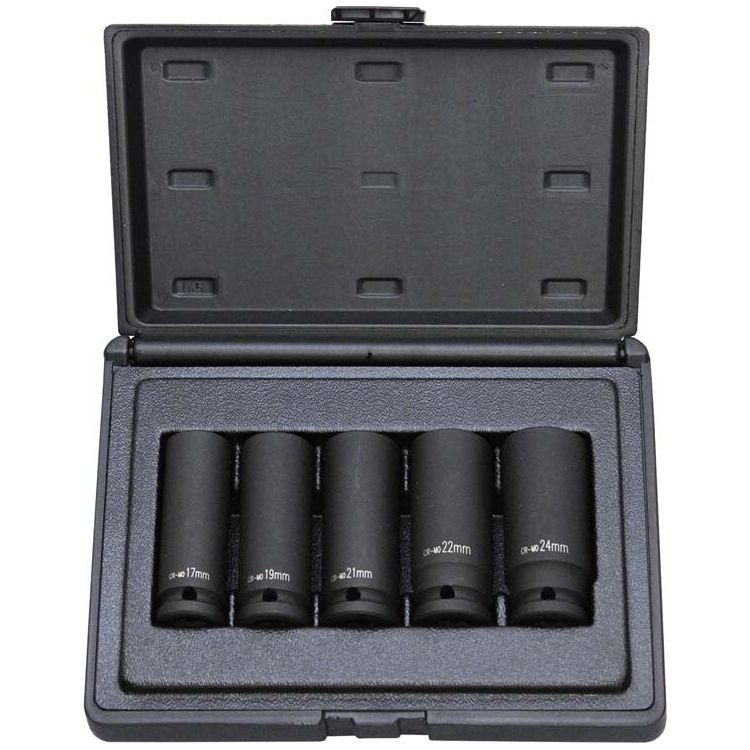 Steiner Airtools 1/2" Kraftschlüsselsatz lang, 5tlg. SK6925CM