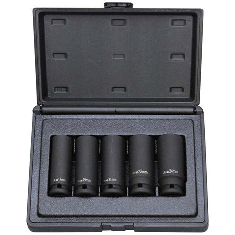 Steiner Airtools 1/2" Kraftschlüsselsatz lang, 5tlg. SK6925CM