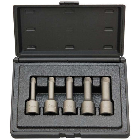 Steiner Airtools 1/2" Spiralsteckschlüssel-Satz, 5-tlg, ext. SK6915CM