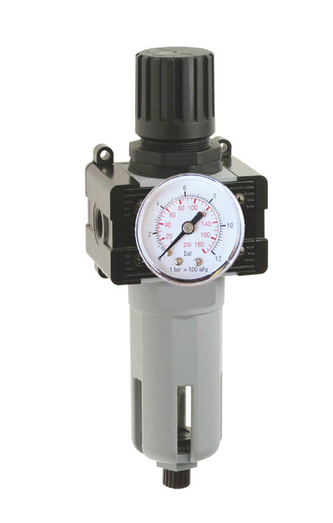 Steiner Airtools 1/2" Wasserabscheider, Druckregler, Manometer SL12520