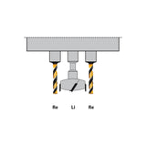 BERNARDO Beschlagbohrmaschine – Modell BBM 35 M - Blum