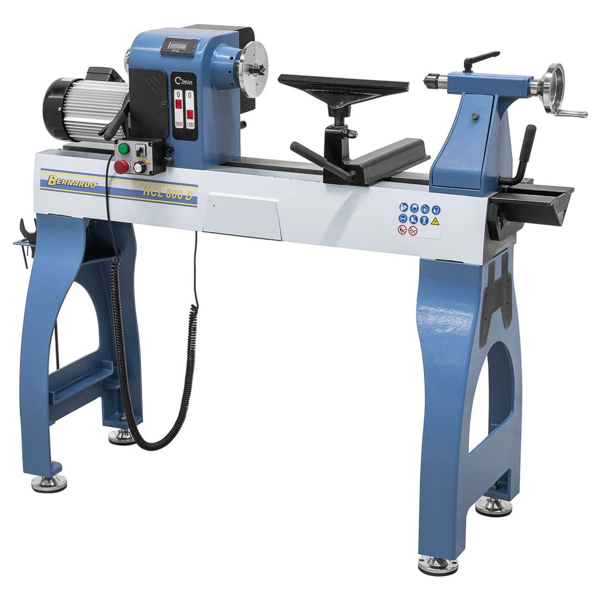 BERNARDO Drechselmaschine – Modell HCL 800 D / 230 V