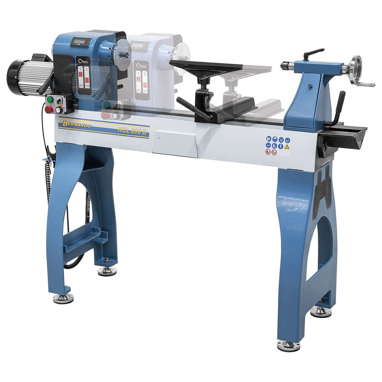 BERNARDO Drechselmaschine – Modell HCL 800 D / 230 V