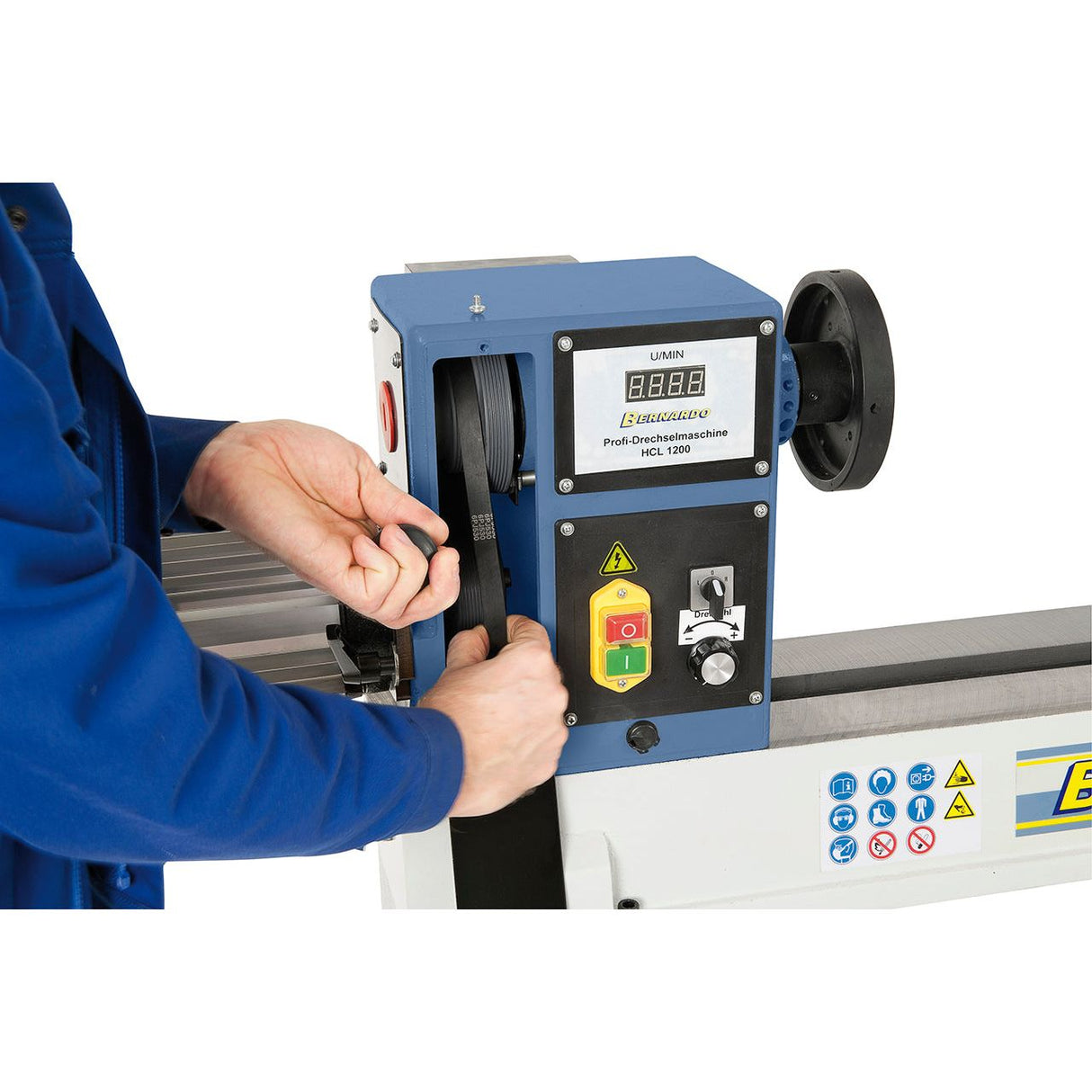BERNARDO Drechselmaschine – Modell HCL 1200