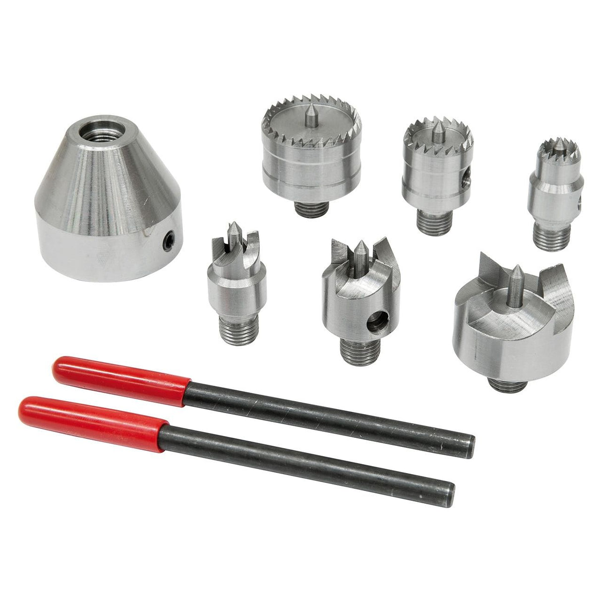 BERNARDO Zubehör Drechselmaschine – Modell Mitnehmerset M 33 x 3,5, 7-tlg.