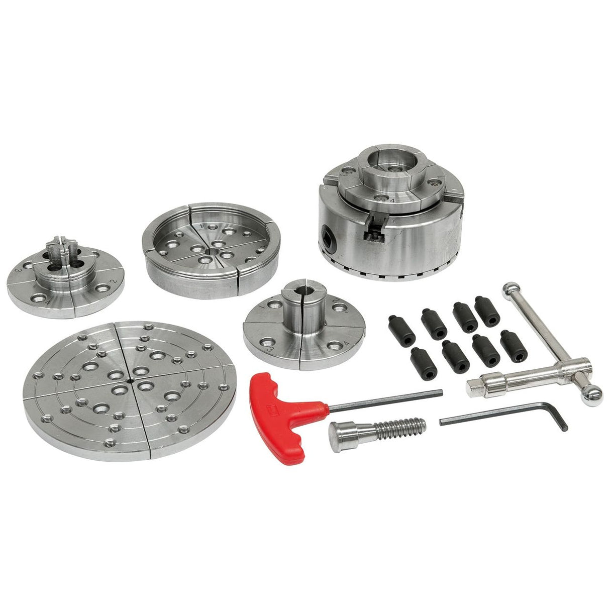BERNARDO Zubehör Drechselmaschine – Modell Spannfutter-Set Premium M 95
