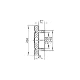 BERNARDO Spannfutter – Modell Spannfutter M 70 mit Standardbacken Typ A
