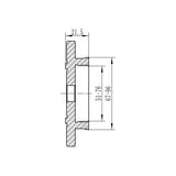BERNARDO Spannfutter – Modell Spannfutter M 115 mit Standardbacke Typ A