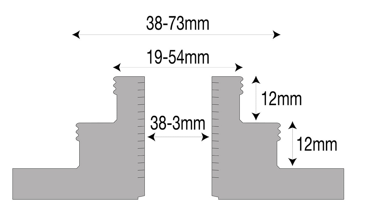 BERNARDO Spannfutter – Modell Stufenbacke f. Spannfutter M 95
