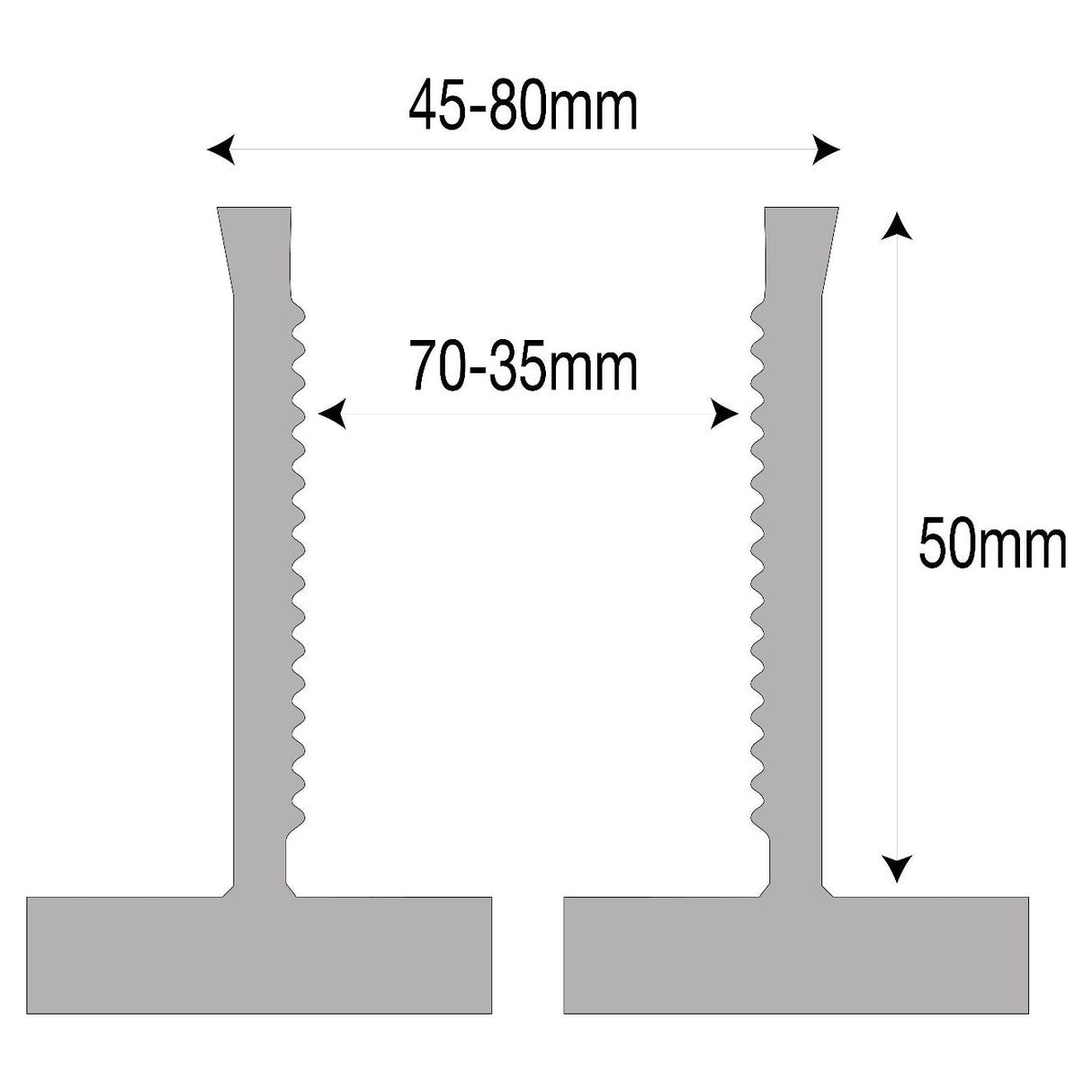 BERNARDO Spannfutter – Modell Langzange f. Spannfutter M 95