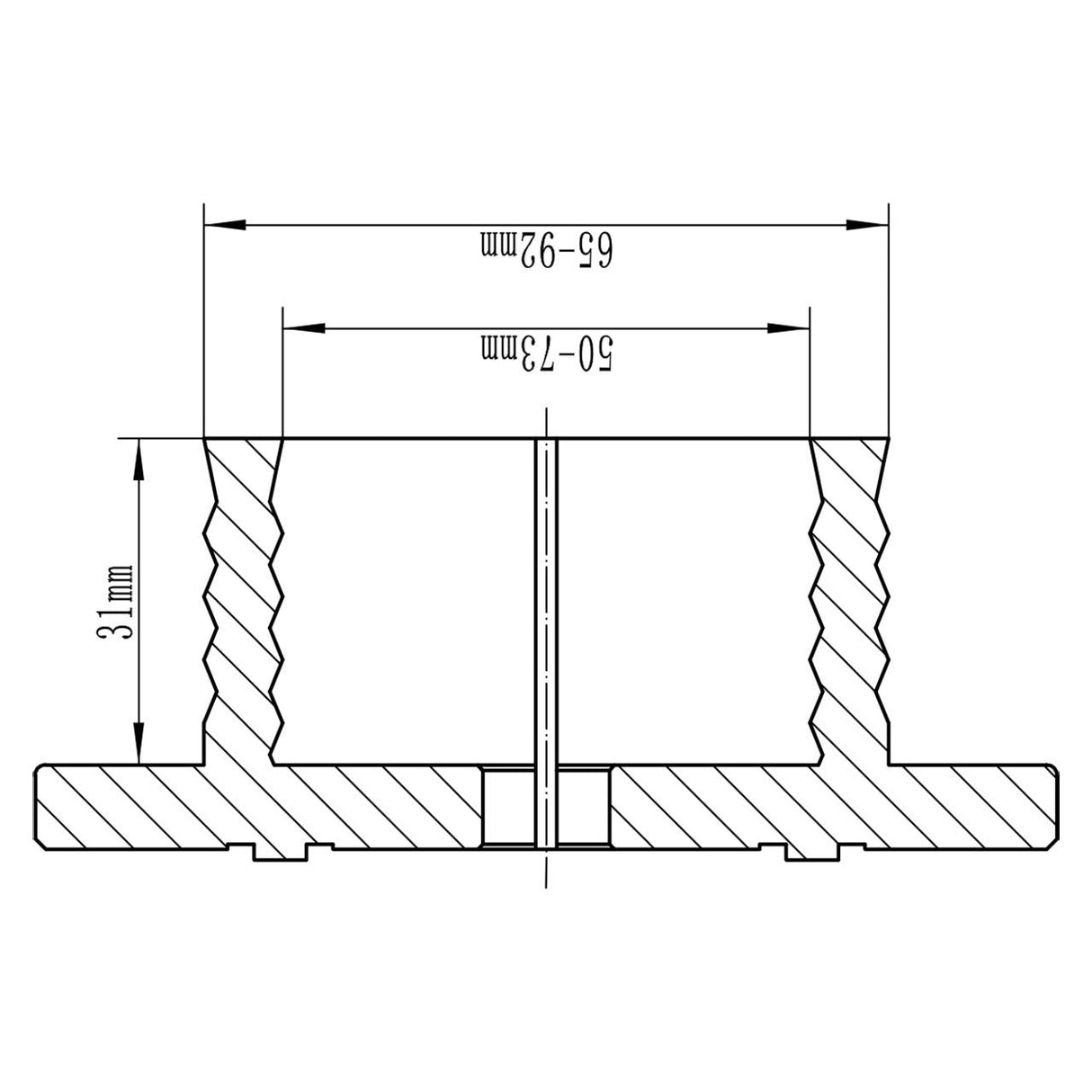BERNARDO Spannfutter – Modell Haibacke f. Spannfutter M 115