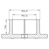 BERNARDO Spannfutter – Modell Haibacke f. Spannfutter M 115