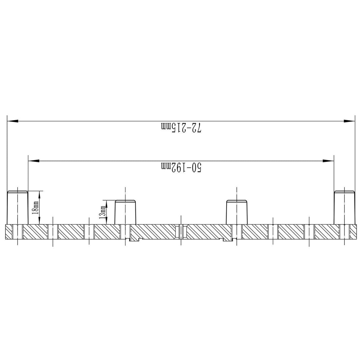BERNARDO Spannfutter – Modell Planscheibe-Segmente f. Spannfutter M 115