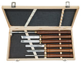 BERNARDO Drechselmesser – Modell Profi-Drechselmessersatz A, HSS, 6-tlg.