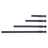KING TONY Profi-Werkzeuge - 1/4" TORX Schraubdreher-Bit-Set - 6 tlg. L:50mm 1004A6TQ