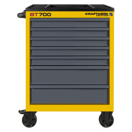 Kraftwerk Werkstattwagen „Made in Germany" Modell BASIC LINE VDE-Wagen BT700, 7 Schubladen, leer