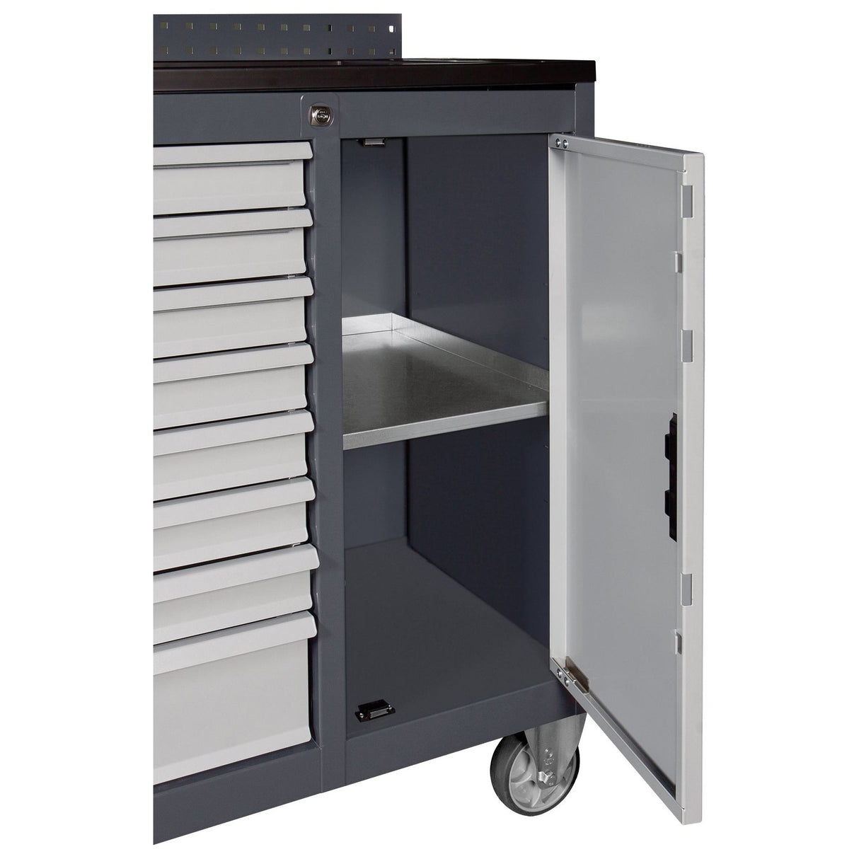 Kraftwerk Werkstattwagen „Made in Germany" Modell BASIC LINE BT1100, 7 Schubladen + 1 Schrank, leer