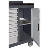 Kraftwerk Werkstattwagen „Made in Germany" Modell BASIC LINE BT1100, 7 Schubladen + 1 Schrank, leer