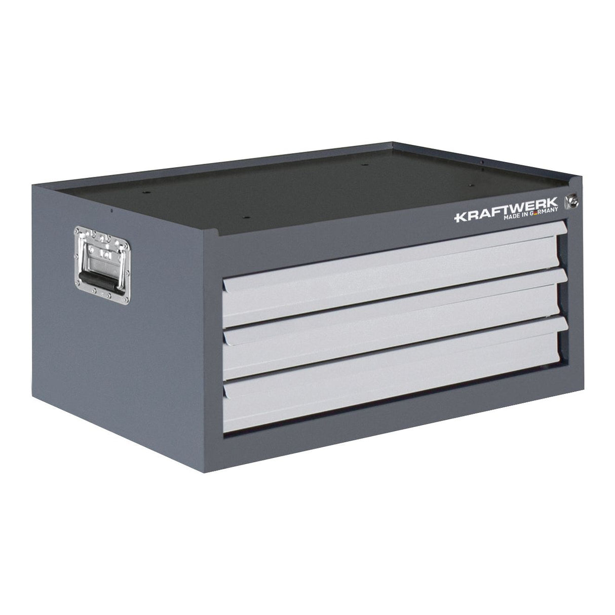 Kraftwerk Werkstattwagen „Made in Germany“ Modell Werkzeugtruhe für LT700 / BT700, 3 Schubladen, leer