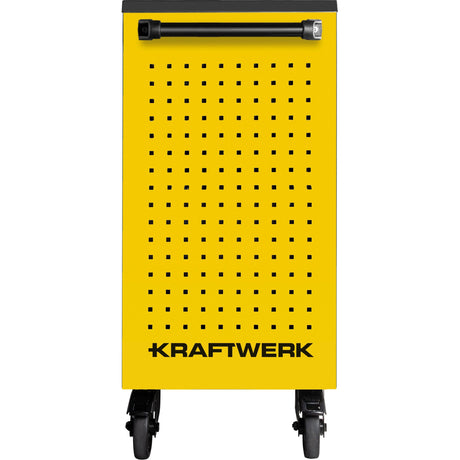 Kraftwerk Werkstattwagen mit Werkzeug bestückt „Made in Germany" Modell BASIC LINE VDE-Wagen BT700, 7 Schubladen, 116-tlg