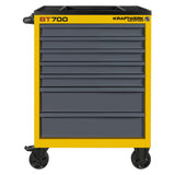 Kraftwerk Werkstattwagen mit Werkzeug bestückt „Made in Germany" Modell BASIC LINE VDE-Wagen BT700, 7 Schubladen, 116-tlg