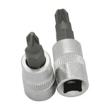 Kraftwerk PRO LINE 1/4" Schraubendreher-Steckschlüsseleinsatz Pozidriv, PZ 1