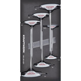 Kraftwerk BASIC LINE Winkelschraubendreher mit T-Griff, Innen Sechskant Kugelkopf, EVA-Einlage, 20 x 40 cm, 7-tlg