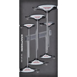 Kraftwerk BASIC LINE Winkelschraubendreher mit T-Griff, TX, TORX, EVA-Einlage, 20 x 40 cm, 7-tlg