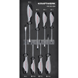 Kraftwerk BASIC LINE Schraubendreher Set, Schlitz & Phillips PH, EVA-Einlage, 20 x 40 cm, 8-tlg