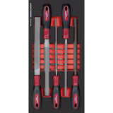 Kraftwerk PRO LINE Feilen Set, EVA-Einlage, 20 x 40 cm, 11-tlg
