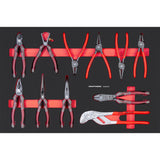 Kraftwerk PRO LINE HIGHTECH Zangen Set, EVA-Einlage, 60 x 40 cm, 11-tlg