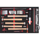 Kraftwerk PRO LINE EVA Karosserie-Spezial-Werkzeug Set, EVA-Einlage, 60 x 40 cm, 16-tlg