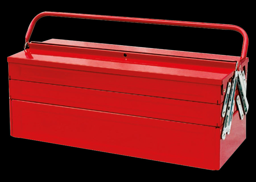 KING TONY Profi-Werkzeuge - Metall-Werkzeugkiste - 5 Fächer 87A02AUS