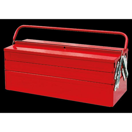 KING TONY Profi-Werkzeuge - Metall-Werkzeugkiste - 5 Fächer 87A02AUS