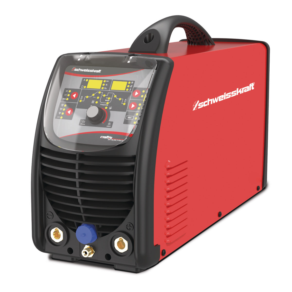 Schweisskraft Tragbarer WIG AC/DC Inverter CRAFT-TIG 201 P PULSE – Ausführung 1 - SM-1074202