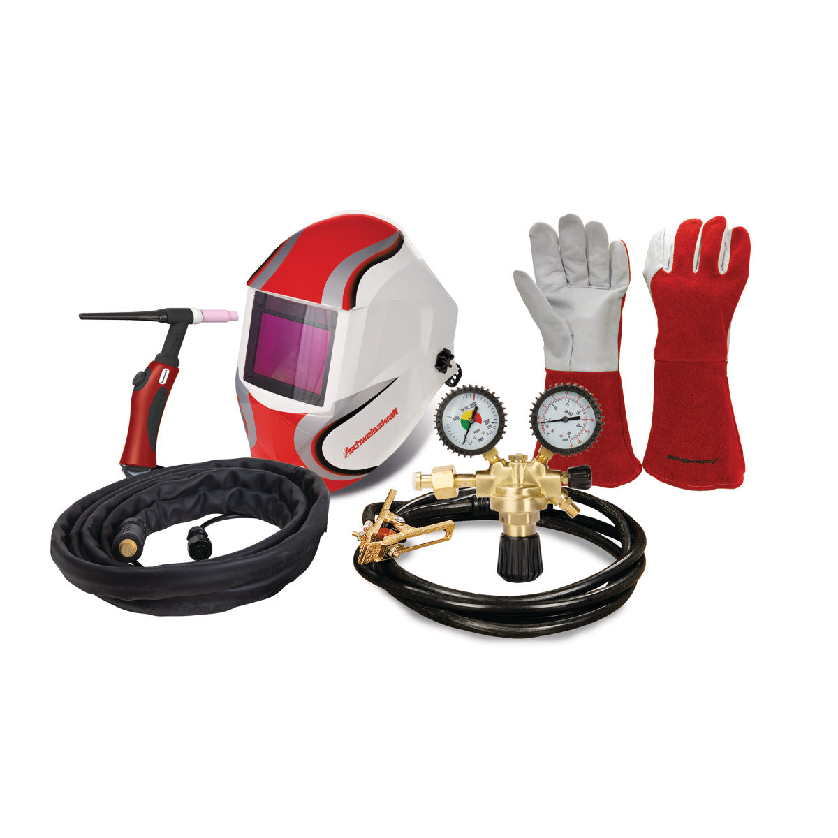 Schweisskraft CRAFT-TIG WIG-Schweißgerät 453 LCD AC/DC PULSE Set - Art. 1074453SET