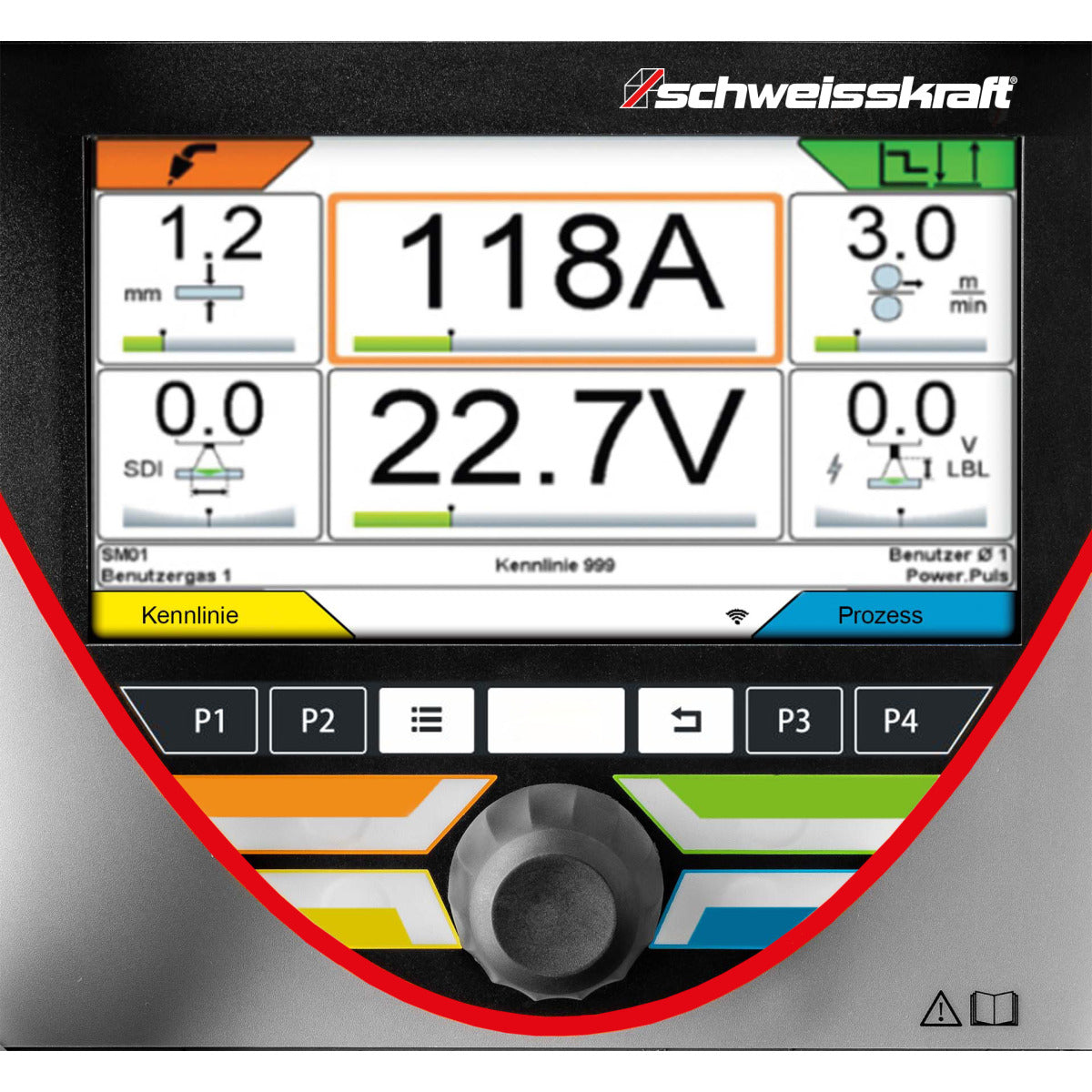 SCHWEISSKRAFT MIG/MAG Inverter-Schweißgerät PRO-MIG.ARC 404 WS SET – Ausführung 1 SM-1080741SET