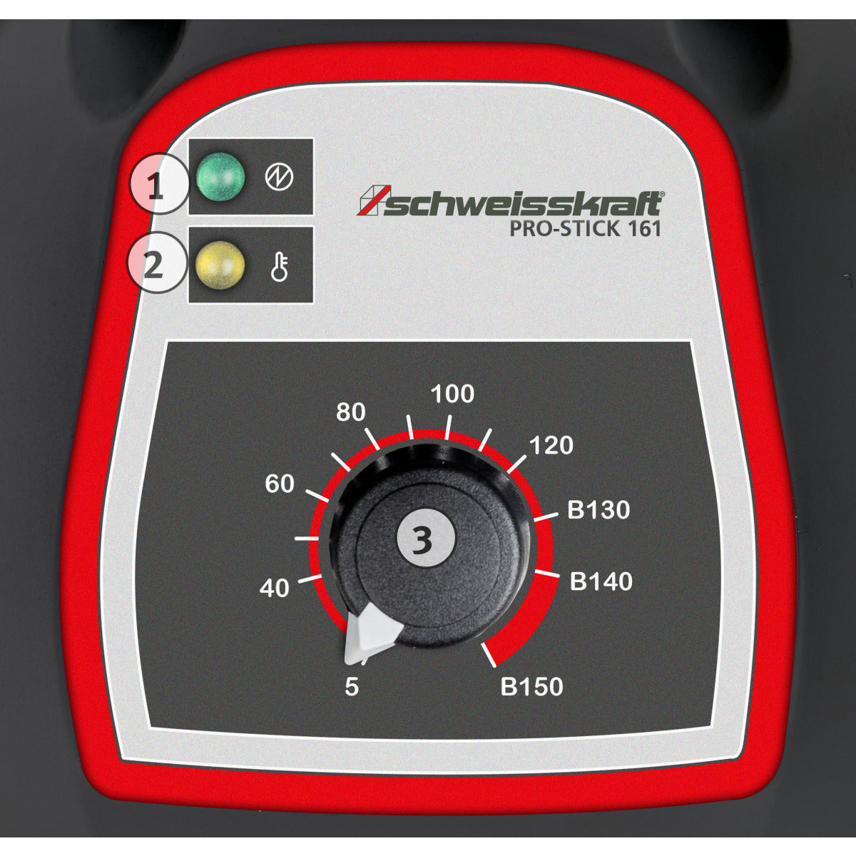 SCHWEISSKRAFT Elektrodeninverter PRO-STICK 161 – Modell 1 SM-1082161