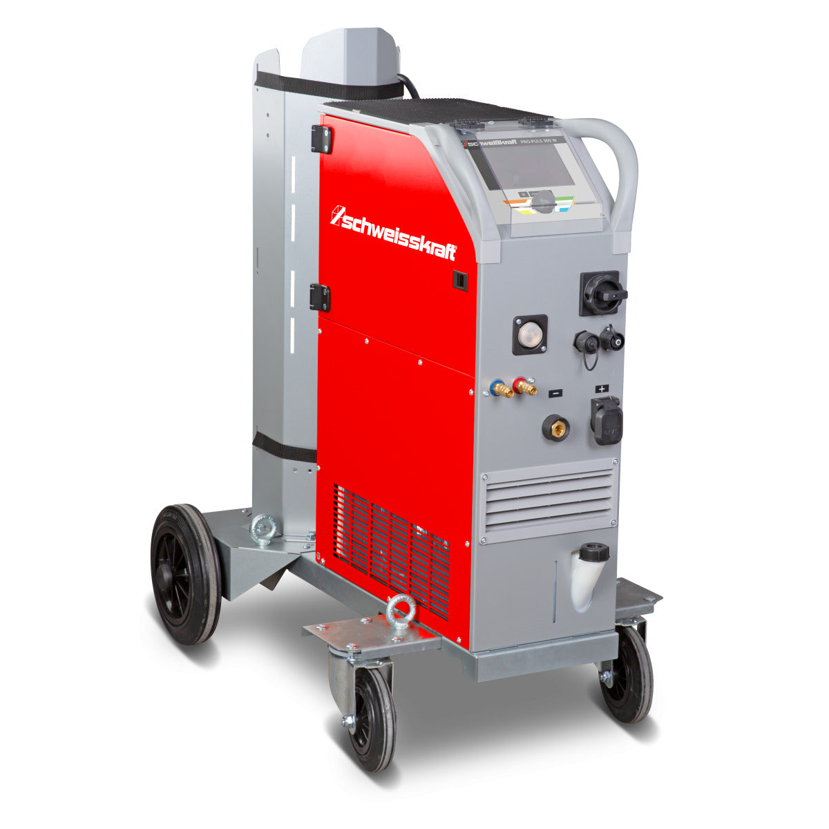 SCHWEISSKRAFT MIG/MAG-Impulsschweißgerät PRO-PULS 300 W (Fahrwagen Profi, Bedienfeld unten), Version 1 SM-1085530