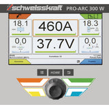 SCHWEISSKRAFT MIG/MAG-Impulsschweißgerät PRO-PULS 300 W (Fahrwagen Profi, Bedienfeld unten), Version 1 SM-1085530