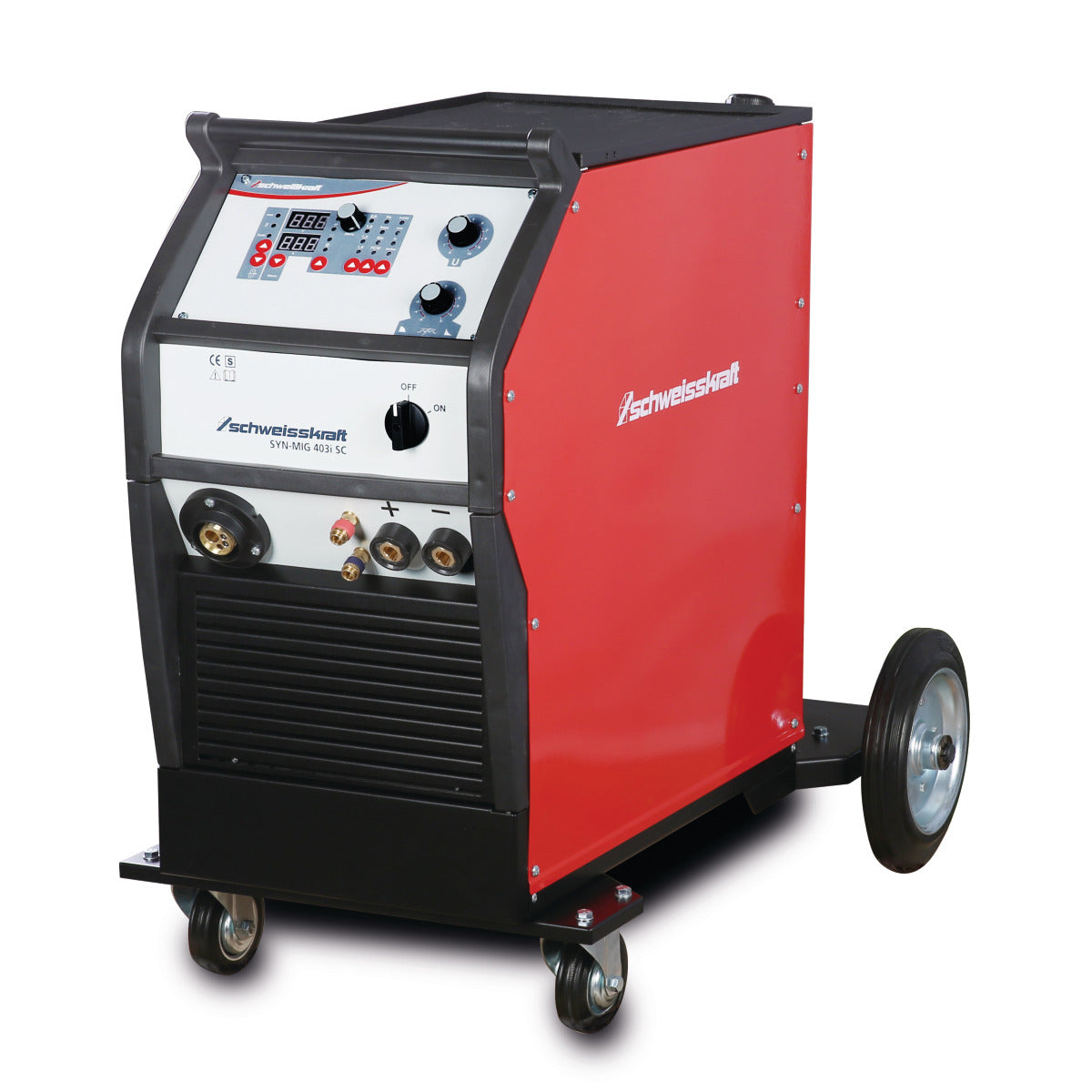 Schweisskraft Fahrbarer MIG/MAG-Inverter SYN-MIG 403i SC-W – Version 1 - SM-1089041