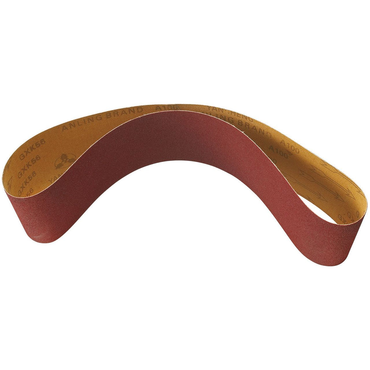 BERNARDO Gewebeschleifbänder für Metall – Modell Gewebeschleifband 685 x 50 mm - K 120 (10 Stk.)
